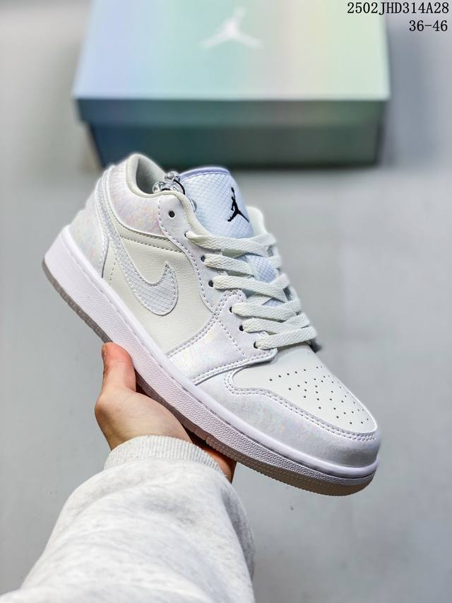 公司级Air Jordan 1 Low Aj1低帮系列篮球鞋 官方同步配色 原装级产物 #拒绝公底 立体鞋型 细节完美 高清洁度 购置公司同步原材料 原汁原味