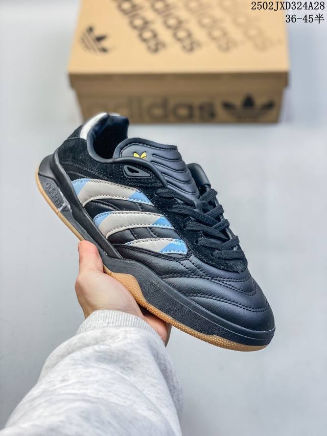 阿迪达斯Adidas Predator Mundial 男女同款复古休闲板鞋Ig3990 尺码：见图 编码：02Jxd324A28