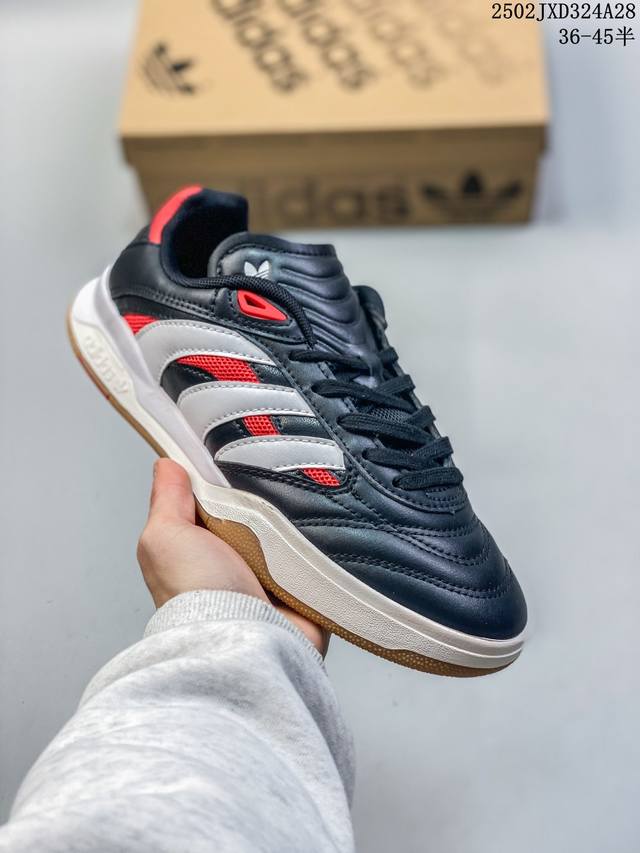 阿迪达斯Adidas Predator Mundial 男女同款复古休闲板鞋Ig3990 尺码：见图 编码：02Jxd324A28