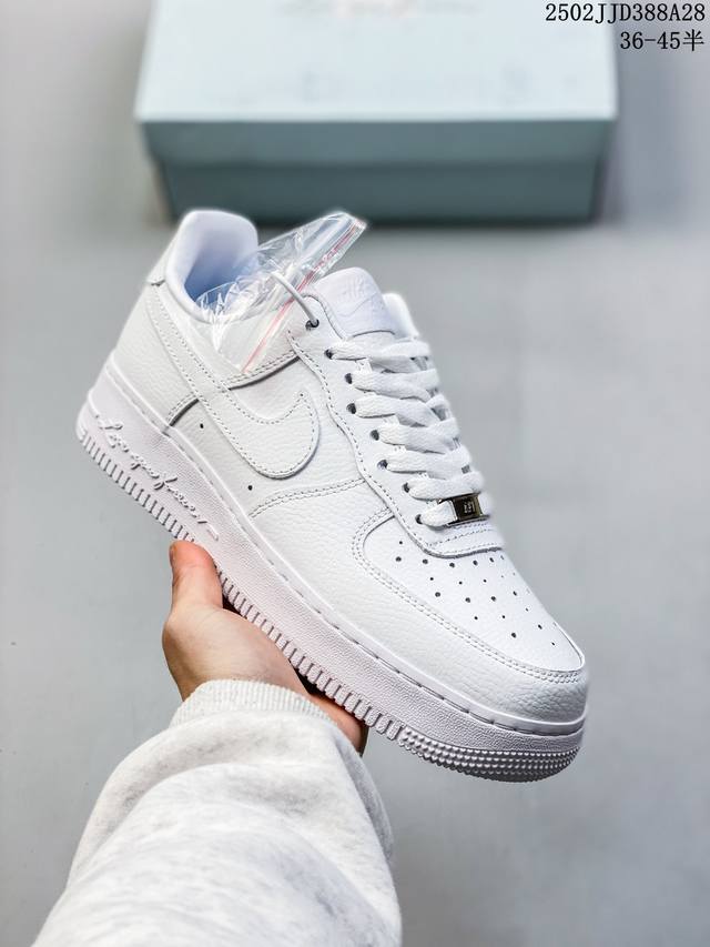 公司级 Af1耐克 Nike Air Force 1 ‘07 Low 空军一号 厚底增高百搭运动板鞋 原楦头原纸板 打造纯正空军版型，专注外贸渠道 全掌内置蜂窝