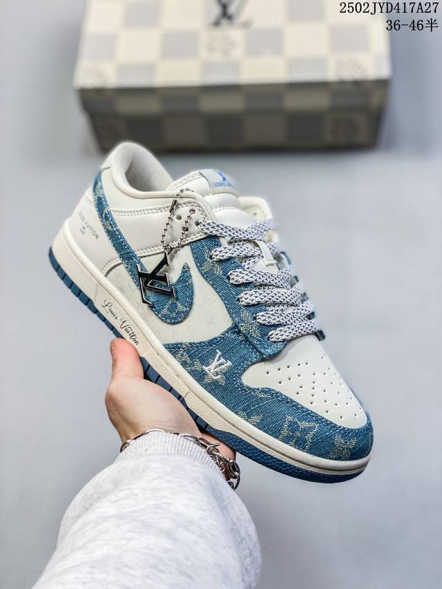 公司级Nk Dunk Low Retro “Diy高端定制” 低帮休闲运动板鞋 原装头层材料 用料绝不含糊 独家版型蒸餾加工帶來的是更好的视觉和脚感体验 清洁度