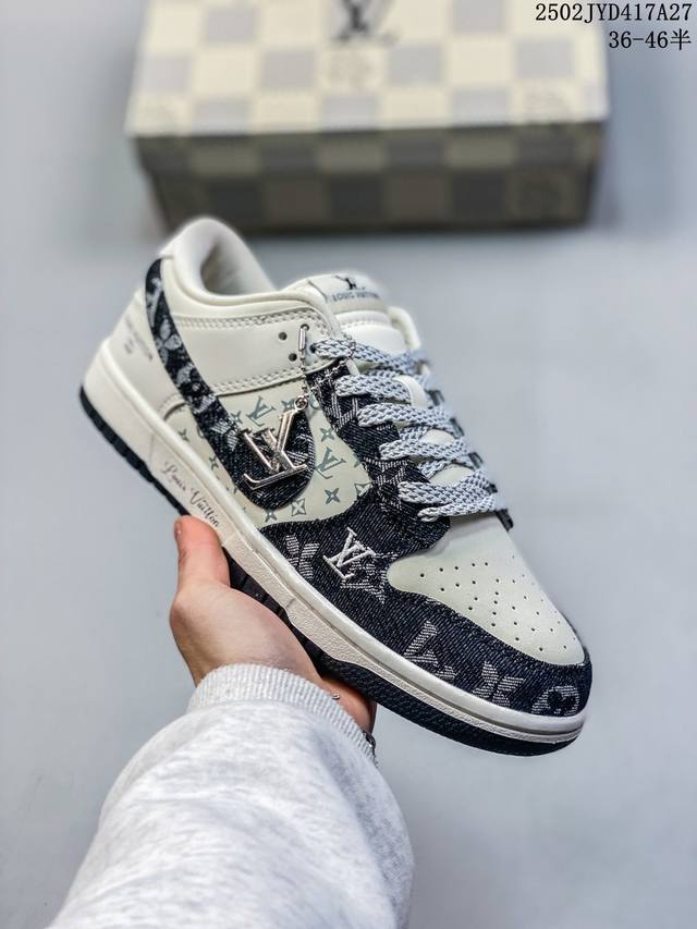 公司级Nk Dunk Low Retro “Diy高端定制” 低帮休闲运动板鞋 原装头层材料 用料绝不含糊 独家版型蒸餾加工帶來的是更好的视觉和脚感体验 清洁度