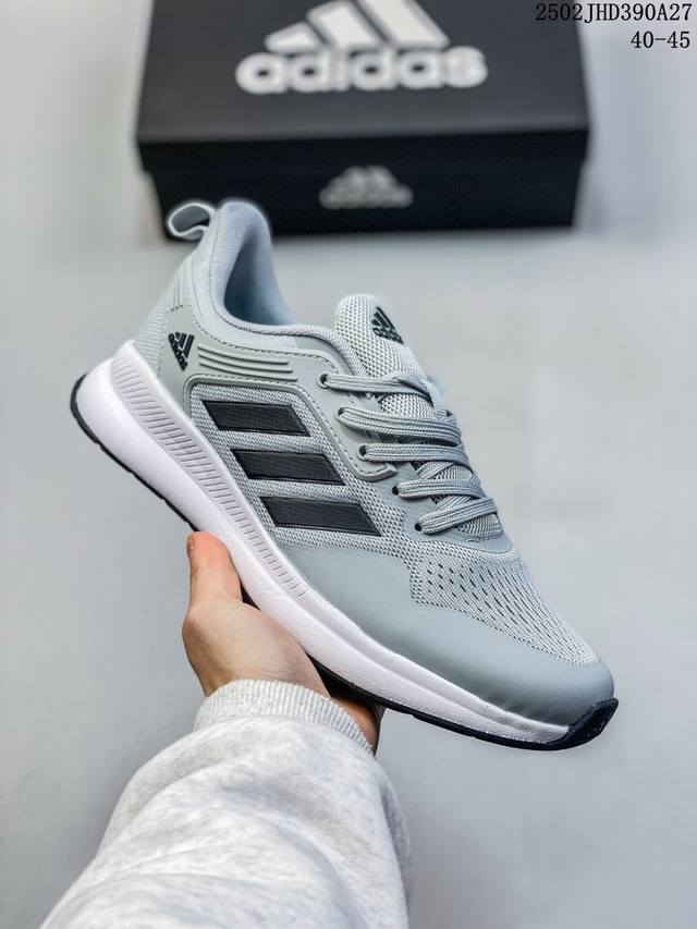 阿迪达斯Adidas Duramo Sl舒适耐磨减震 低帮运动跑步鞋 尺码：40-45 编码：02Jhd390A27