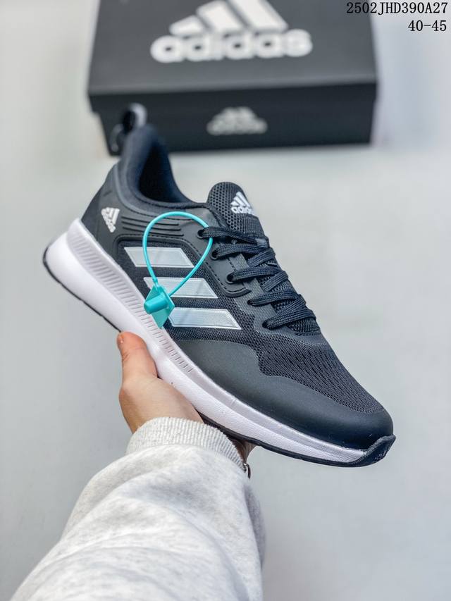 阿迪达斯Adidas Duramo Sl舒适耐磨减震 低帮运动跑步鞋 尺码：40-45 编码：02Jhd390A27 - 点击图像关闭