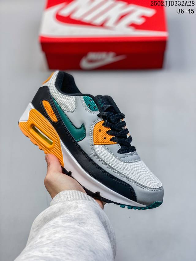 耐克Nike Air Max 90 Premium 半掌气垫复古运动休闲慢跑鞋 货号：Do6706 001 码数：见图 编号：02Jjd332A28 - 点击图像关闭