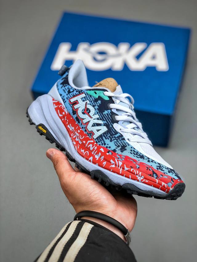 Hoka One One M Speedgoat 6 低帮专业越野跑步鞋 实拍首发 相较于前几代Mafate包裹感更好跟Speedgoat 快速羚羊 系列比起来