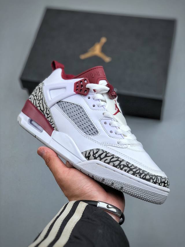 Jordan Spizike Low Aj 乔丹合体元素 文化休闲板鞋 Fq1759 106 #整双鞋在 Air Jordan 5 Low 廓形的基础上，通过加