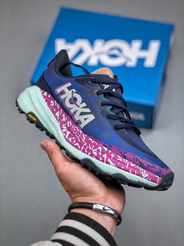 Hoka One One M Speedgoat 6 低帮专业越野跑步鞋 相较于前几代Mafate包裹感更好跟Speedgoat 快速羚羊 系列比起来更加舒适鞋