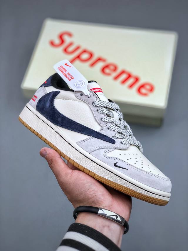 Travis Scott X Fragment Design X Jordan Air Jordan 1 Low Og Sp “多方联名合作融合了Travis