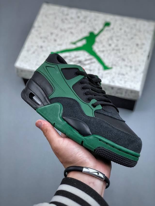 Air Jordan 4 Remastered Aj4 乔4重制 Fq7939-003 #改造后的设计采用了由纺织网布、皮革和麂皮混合而成，散发出时尚、高级的外