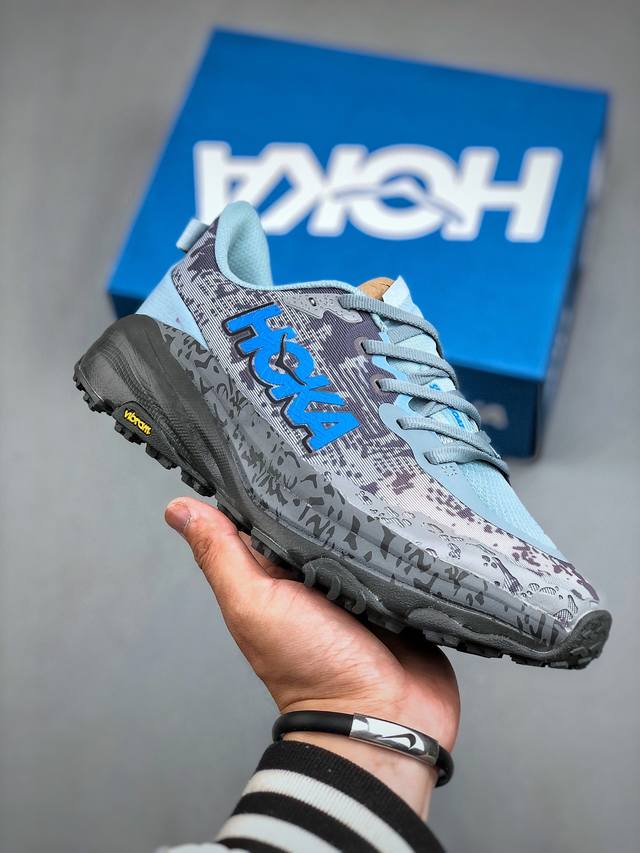 Hoka One One M Speedgoat 6 低帮专业越野跑步鞋 相较于前几代Mafate包裹感更好跟Speedgoat 快速羚羊 系列比起来更加舒适鞋