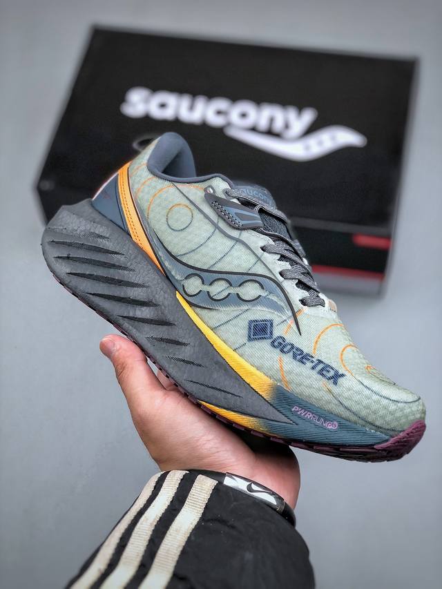 Saucony Triumph 22 索康尼 Pwrrun+高弹缓震泡棉材质,舒适踩S感#外置镂空Xt-900橡胶大底从胜利走向胜利，世界四大慢跑鞋之一！世界四 - 点击图像关闭