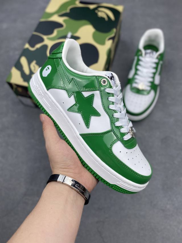 工厂套现 福利特价 原本地380版本 Bape Sk8 Sta To Nigo 潮流教父Nigo 品牌 猿人头低帮经典运动休闲板鞋 全套顶级包装 包含猿人Log