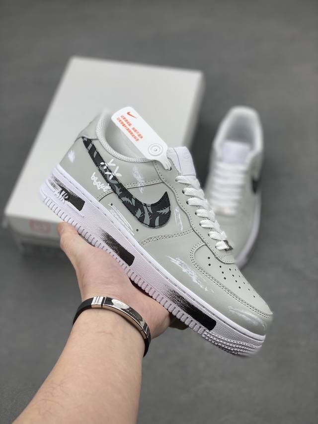 海外限量发售！公司级Nike Air Force 1 '07 Low 空军一号 低帮 运动鞋 休闲鞋 折边针车 工艺难度大 原楦头原纸板 原装鞋盒 定制五金配件