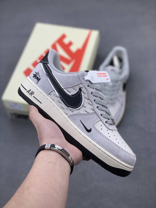 海外限量发售！公司级Nike Air Force 1 '07 Low 空军一号 低帮 运动鞋 休闲鞋 折边针车 工艺难度大 原楦头原纸板 原装鞋盒 定制五金配件