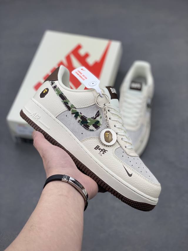 海外限量发售！公司级Nike Air Force 1 '07 Low 空军一号 低帮 运动鞋 休闲鞋 折边针车 工艺难度大 原楦头原纸板 原装鞋盒 定制五金配件