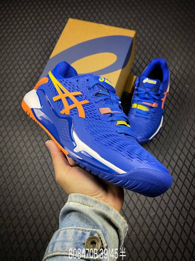 B Asics 亚瑟士 Gel-Resolution 9 低帮运动休闲跑步鞋 1041A384-960 尺码：39 40 40.5 41.5 42 42.5 4