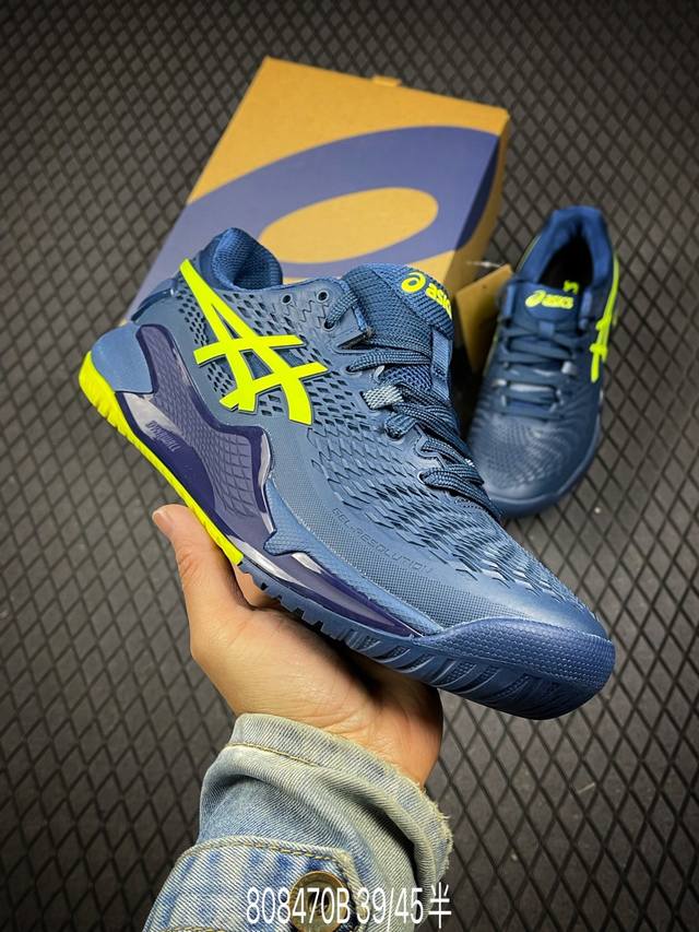 B Asics 亚瑟士 Gel-Resolution 9 低帮运动休闲跑步鞋 1041A384-960 尺码：39 40 40.5 41.5 42 42.5 4